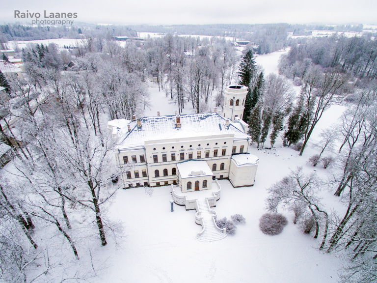 Puurmani mõisa tagantvaade